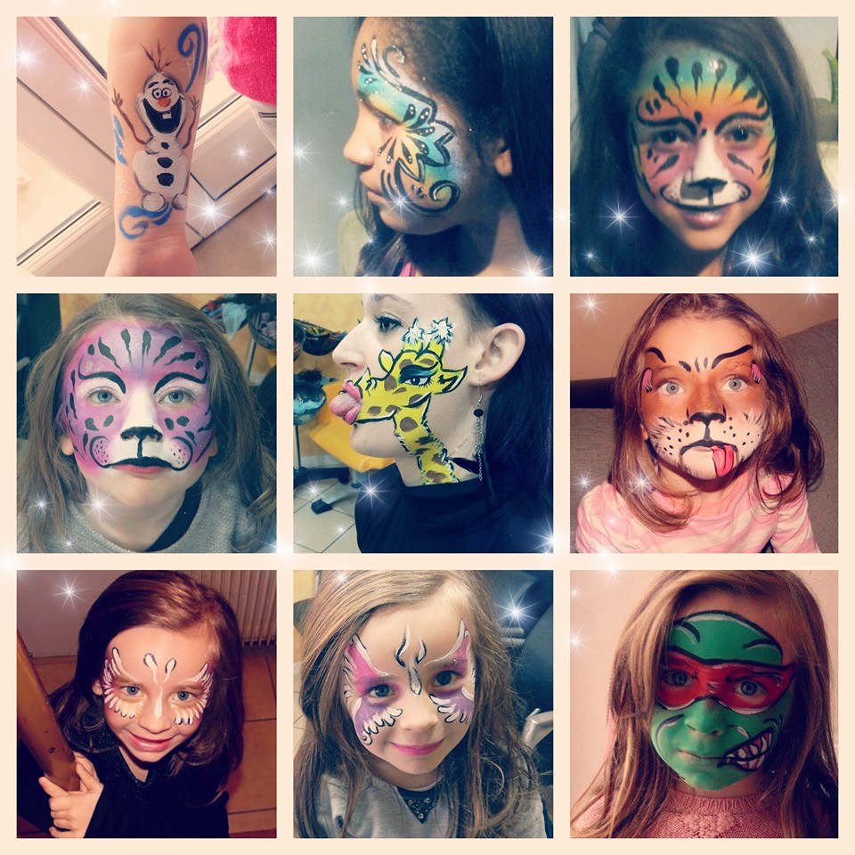 Un atelier maquillage enfants pour fête